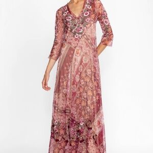 Johnny Was Mesh Dress